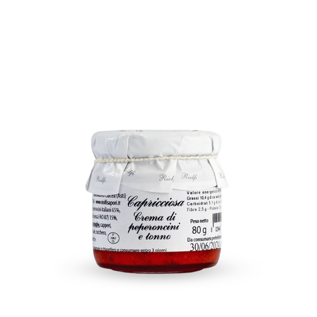 Crema peperoncini e tonno 80 g