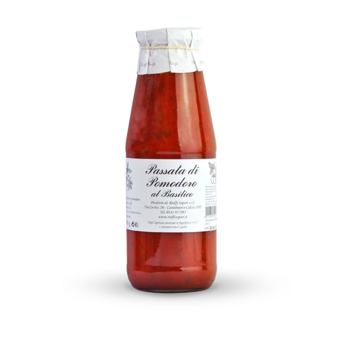 Passata di pomodoro al basilico
