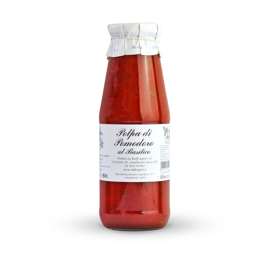 Polpa di pomodoro al basilico 680 g
