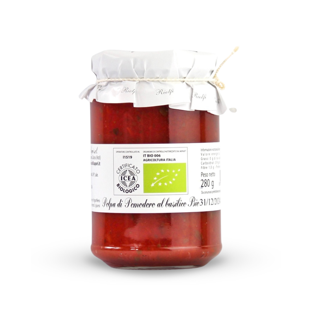 Polpa di pomodoro al basilico "BIO" 280 g