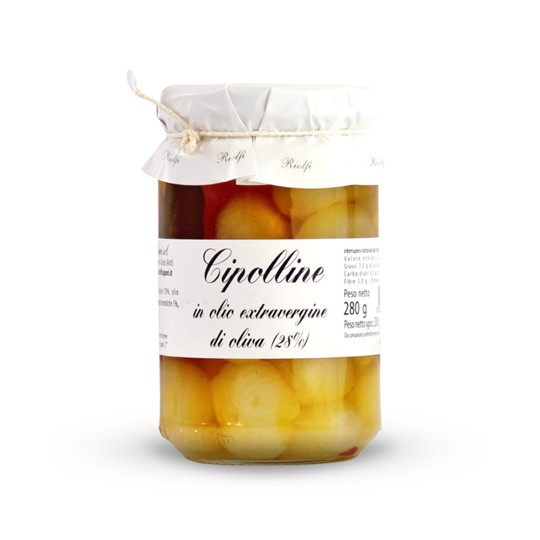 Cipolline in olio extravergine d'oliva 280 g