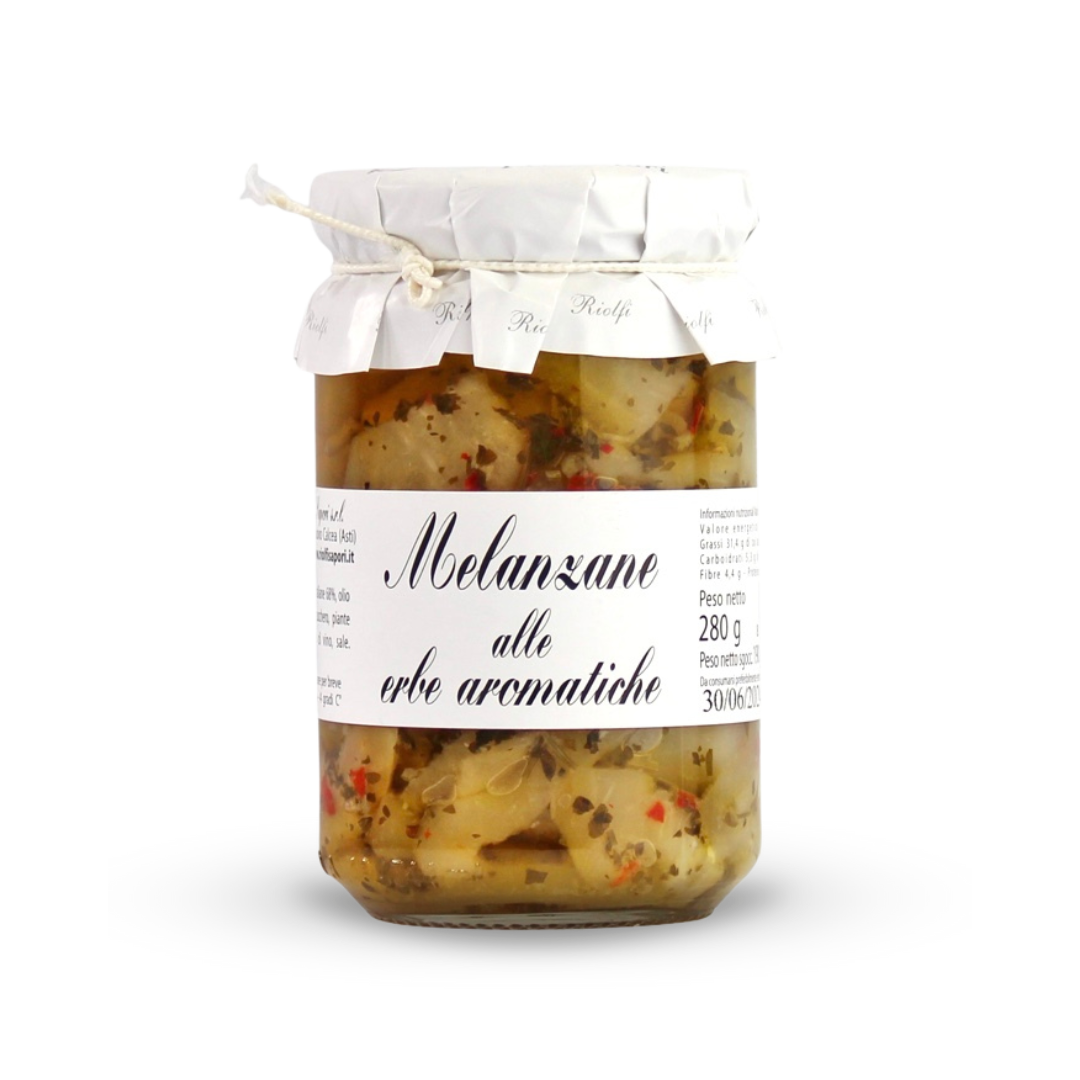 Melanzane alle erbe aromatiche