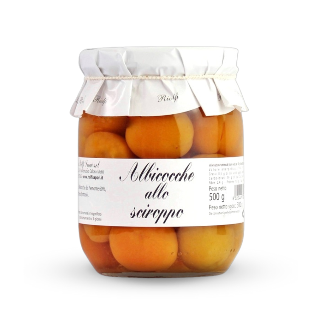 Albicocche sciroppate 500 g