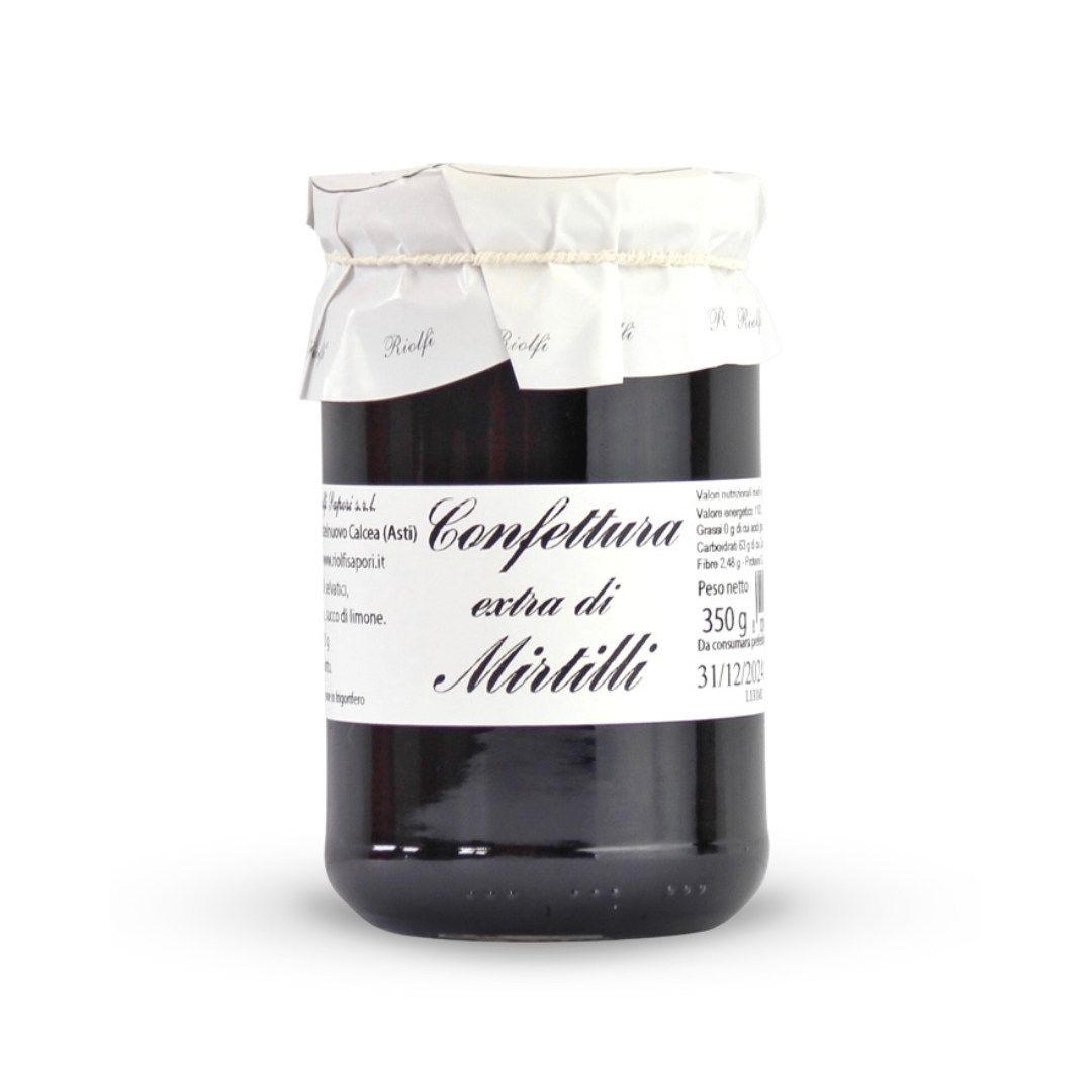 Confettura extra di mirtilli 350 g