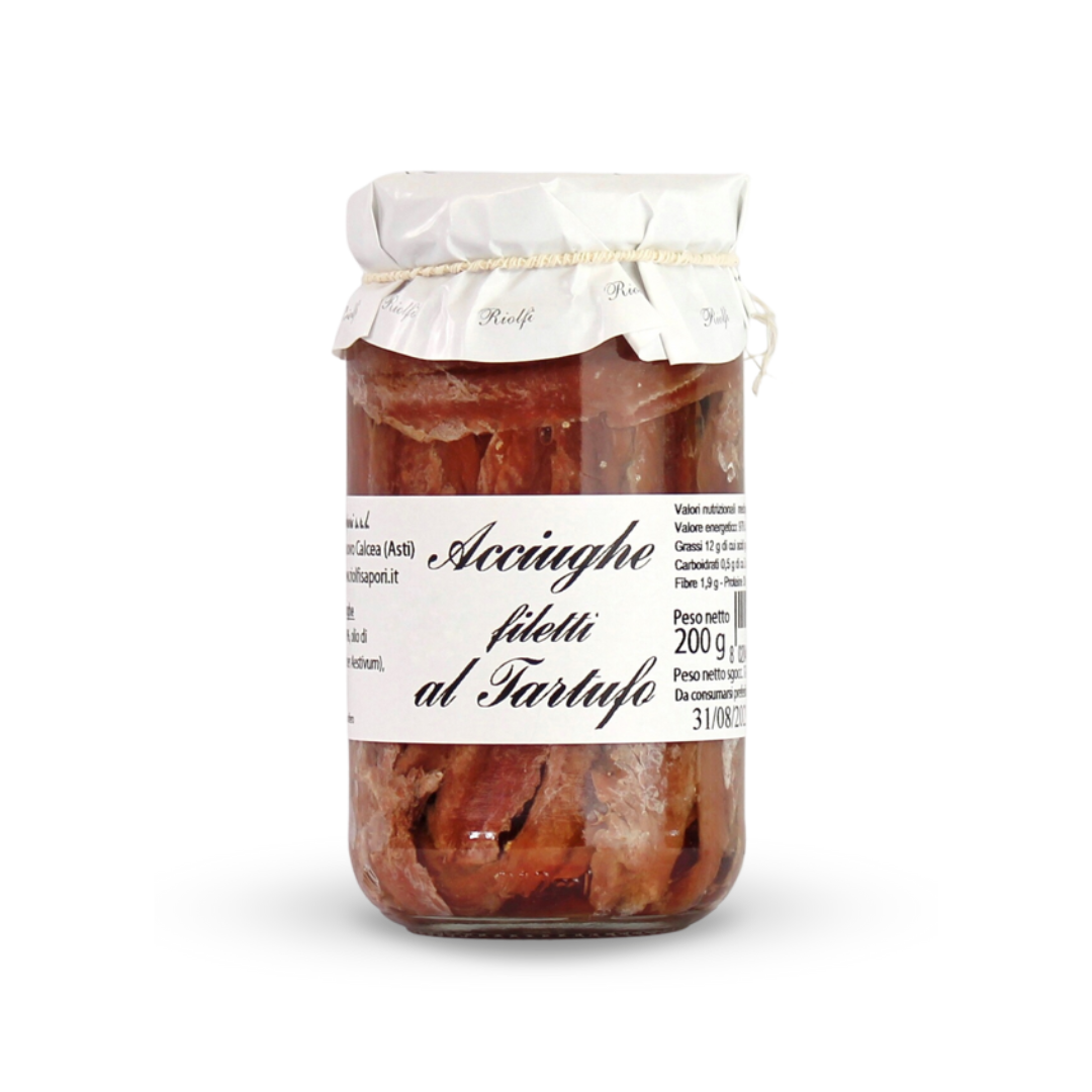 Acciughe filetti al tartufo 200 g