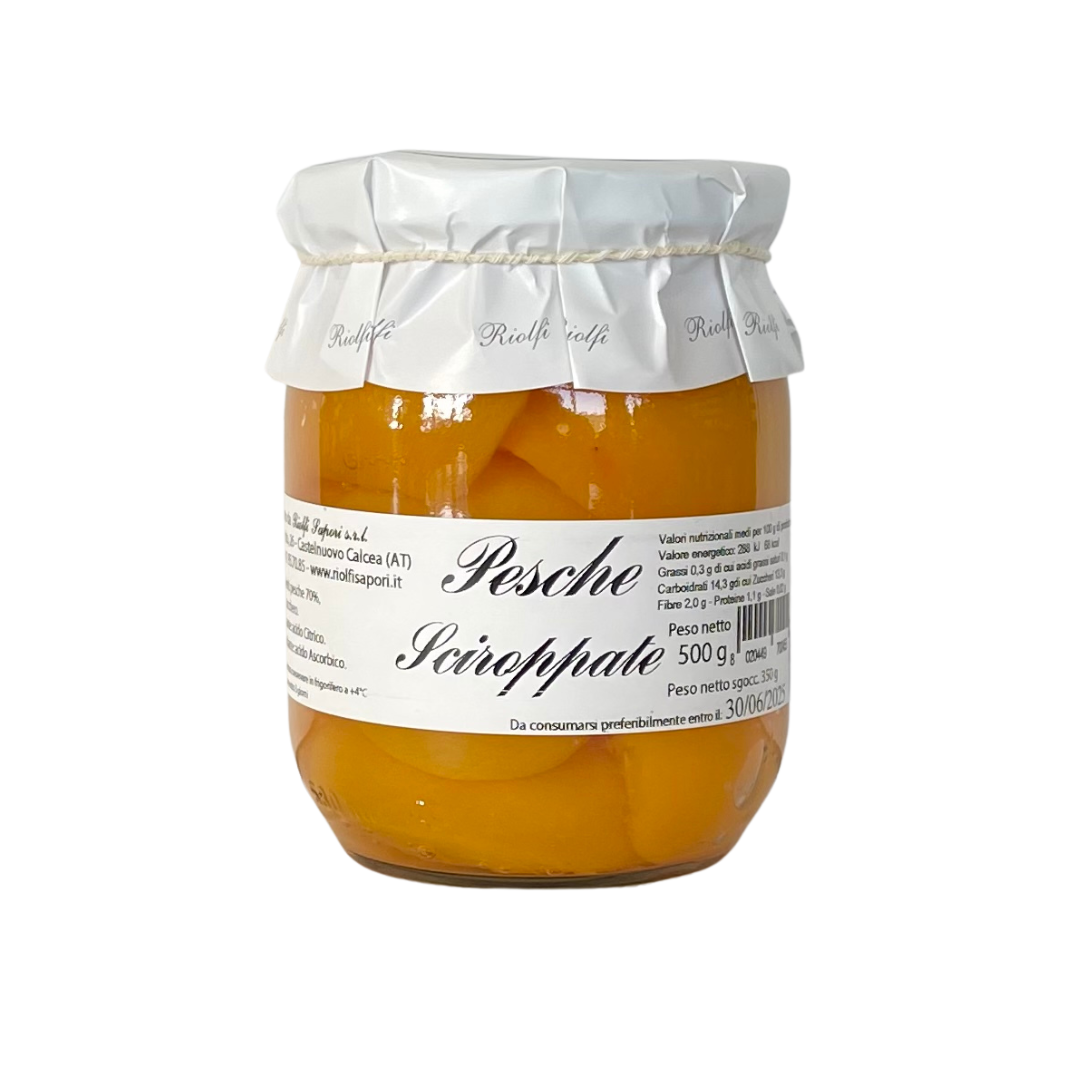 Pesche allo sciroppo 500 g