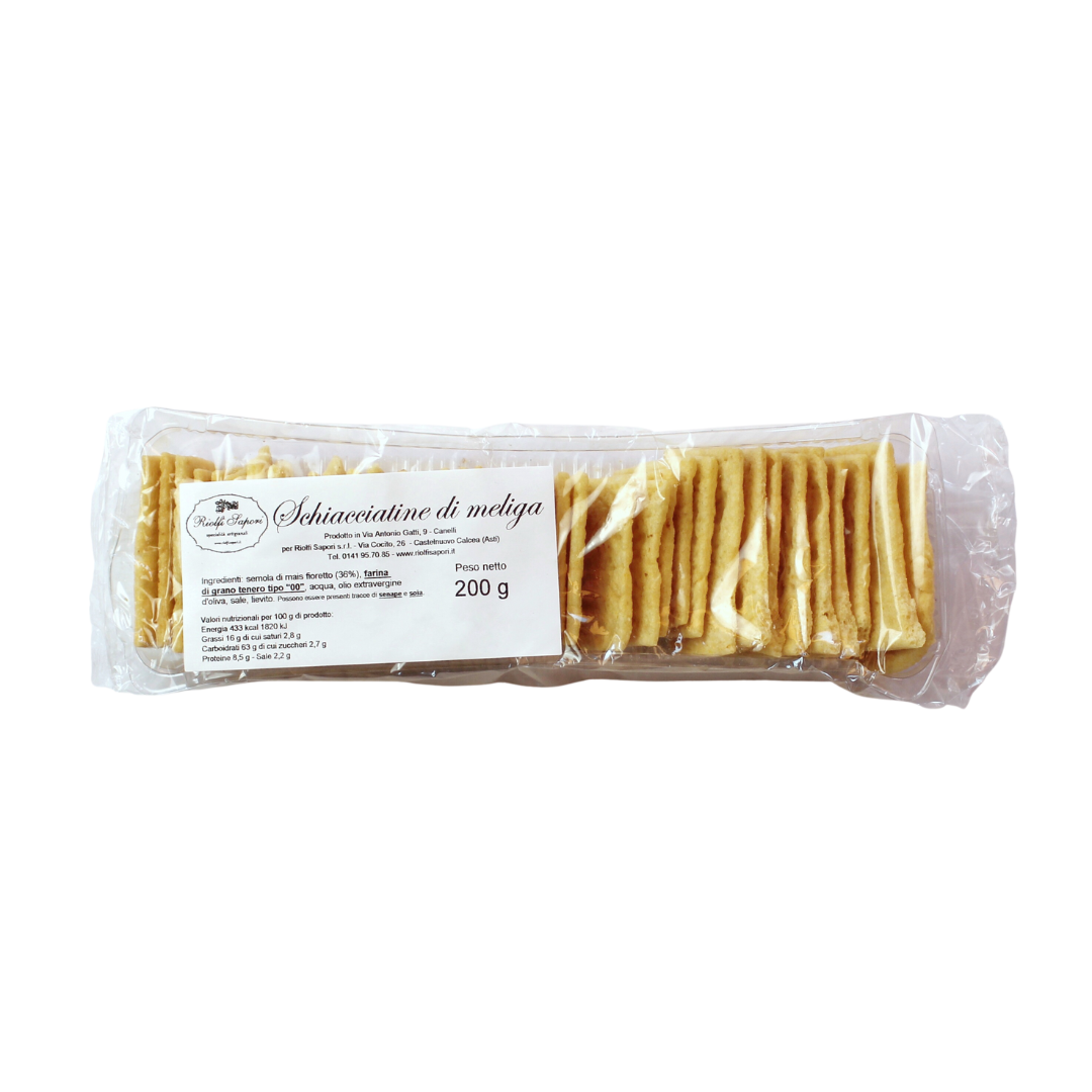 Schiacciatine di meliga 200 g