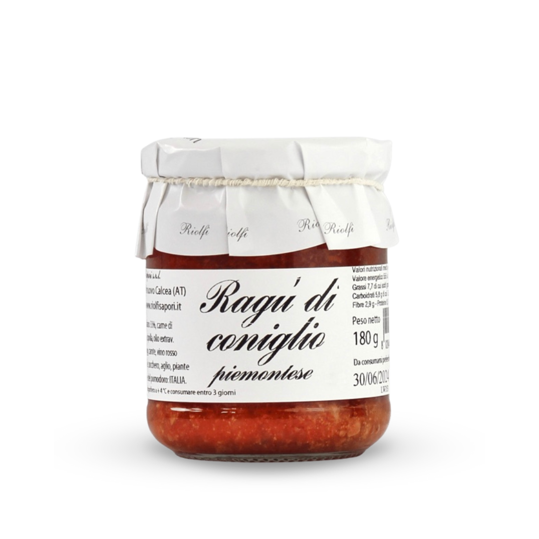 Ragù di Coniglio Piemontese 180 g
