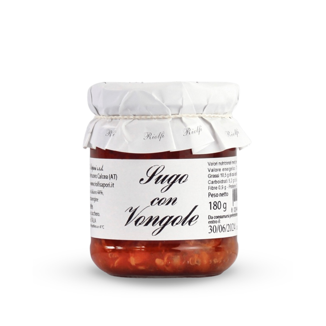 Sugo con vongole 180 g