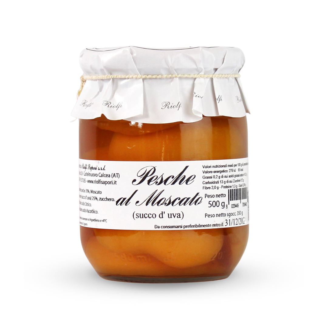 Pesche e Moscato 500 g
