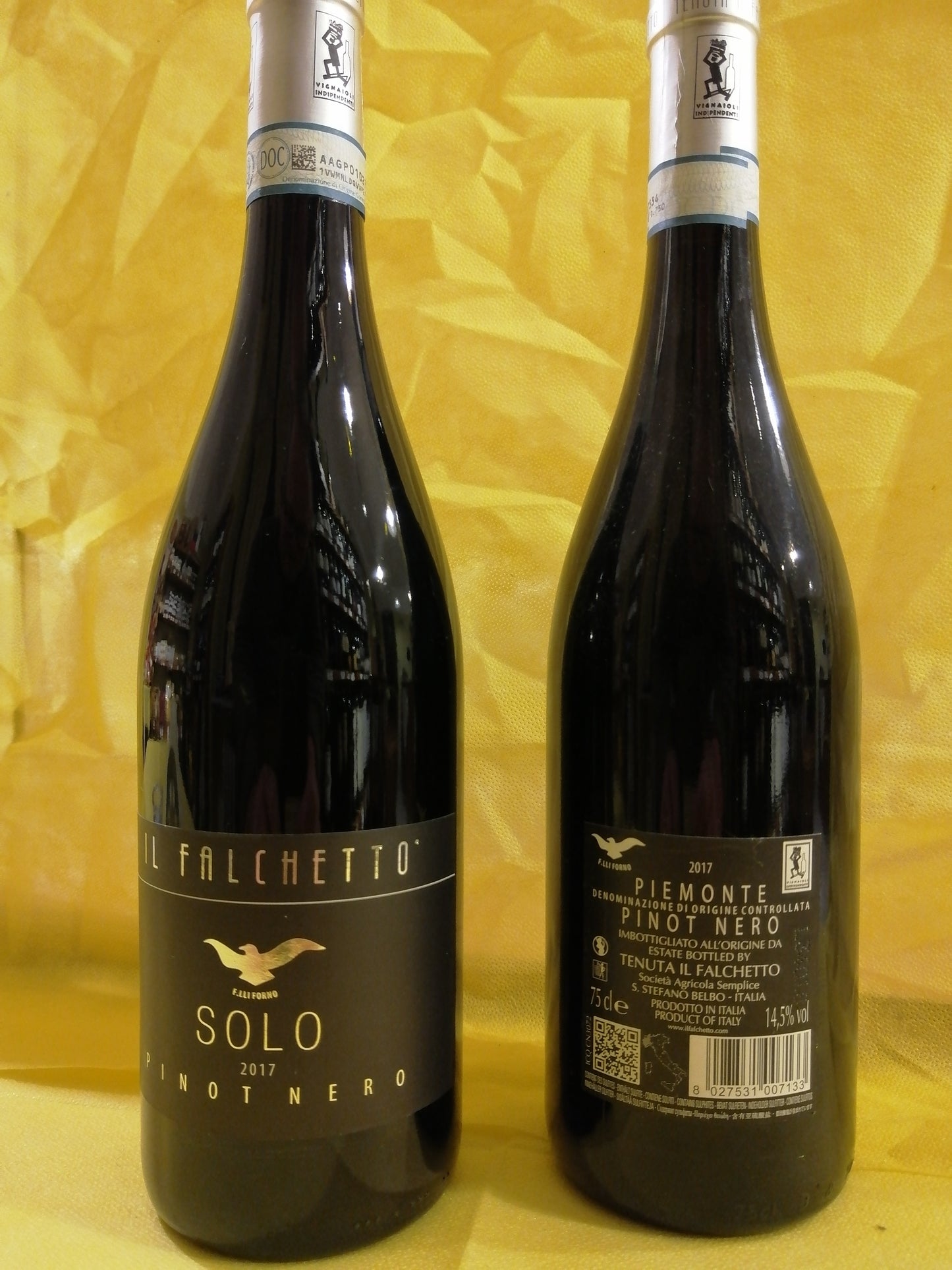 Pinot nero DOC "Solo" - Il Falchetto