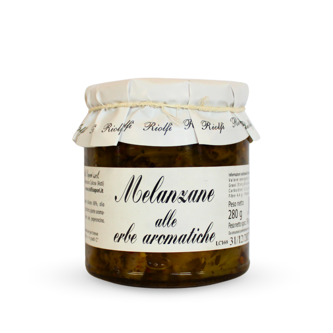 Melanzane alle erbe aromatiche