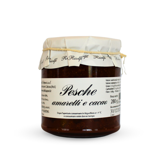 Pesche amaretti e cacao 280 g