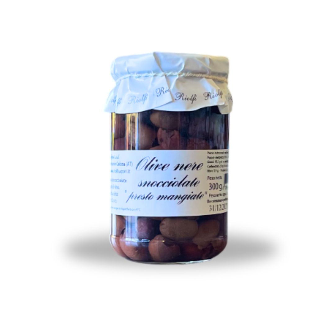 Olive nere denocciolate 300 g